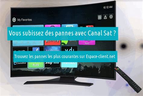 mauvaise qualité reception canal plus
